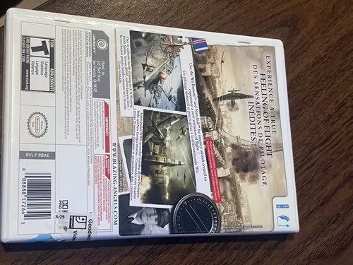 Blazing Angels Squadrons of WWII (Nintendo Wii, 2007) CIB COMPLETE - Picture 4 of 6