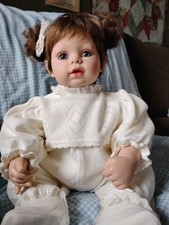 Adora Doll Name Your Own Baby, Original Box Brn. Pigtails Blue Eyes Fair