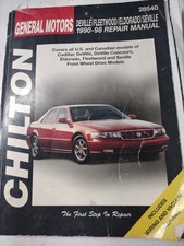 Cadillac Deville Fleetwood Eldorado Seville Catera 1990-1998 By Chilton...