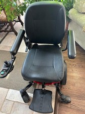 Jazzy 600 ES Power Wheelchair By Pride Like Condition-21" Captains chair