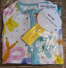 Little Sleepies Ballon Bash Birthday Zippy Pajamas 12-18 Months New NWT