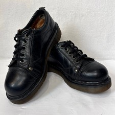 Vintage Dr. Martens Black Leather 8322 Made in England Oxfords Sz M6/W8