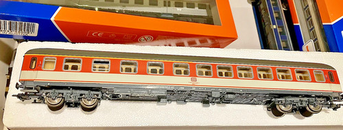 Vagón de tren rápido Roco 45002 Pop 1/2. Kl., 26,4 cm en embalaje original | Zustand: Gebraucht