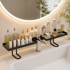 Bathroom Faucet Shelf Toilet Vanity Rack Accessory Decor Dorm Space Saving