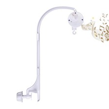 24 inch Baby Crib Mobile Bed Bell Holder Arm Bracket, with Music , The Founda...