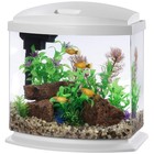 SmartClean LED MiniBow Aquarium Kit, White, 2.5 Gallon