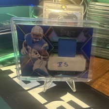 2022 Panini Select - Isaiah Spiller Rookie Auto Prizm /75 Chargers