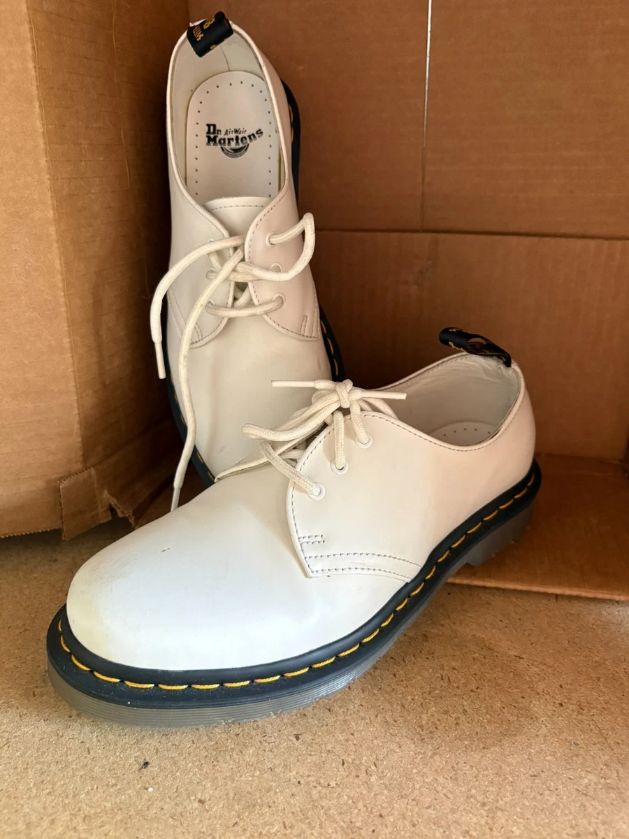 dr martens 1461 white products for sale | eBay