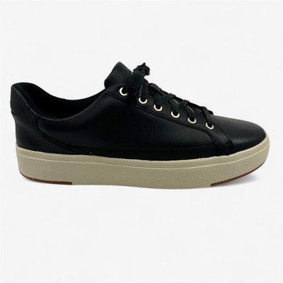 Kizik Vegas Black Gold Mens Athletic Sneaker