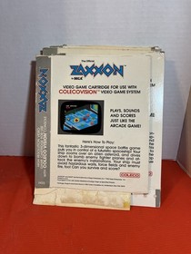 Coleco ColecoVision EMPTY Game Box ONLY Lot Of 6 As Is Top Flaps Cut Good Decor