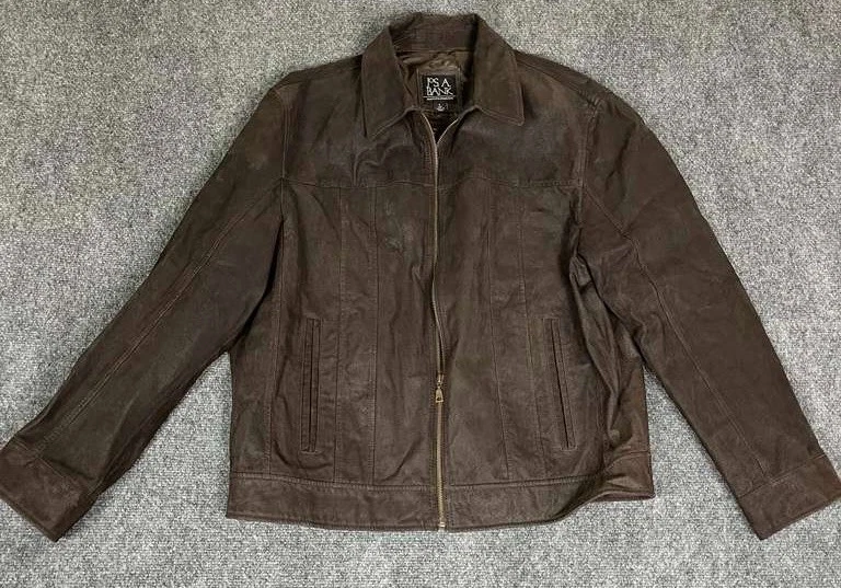 Jos. A. Bank Leather Outer Shell Coats, Jackets & Vests for Men