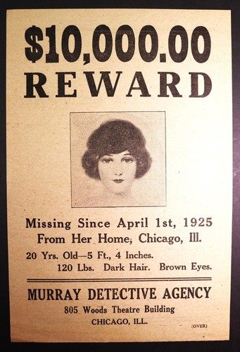 Very RARE 1925 Catchy Flyer for Chicago's Wood Theatre & Ted Snyder's Song Shop - 第 1/3 張圖片