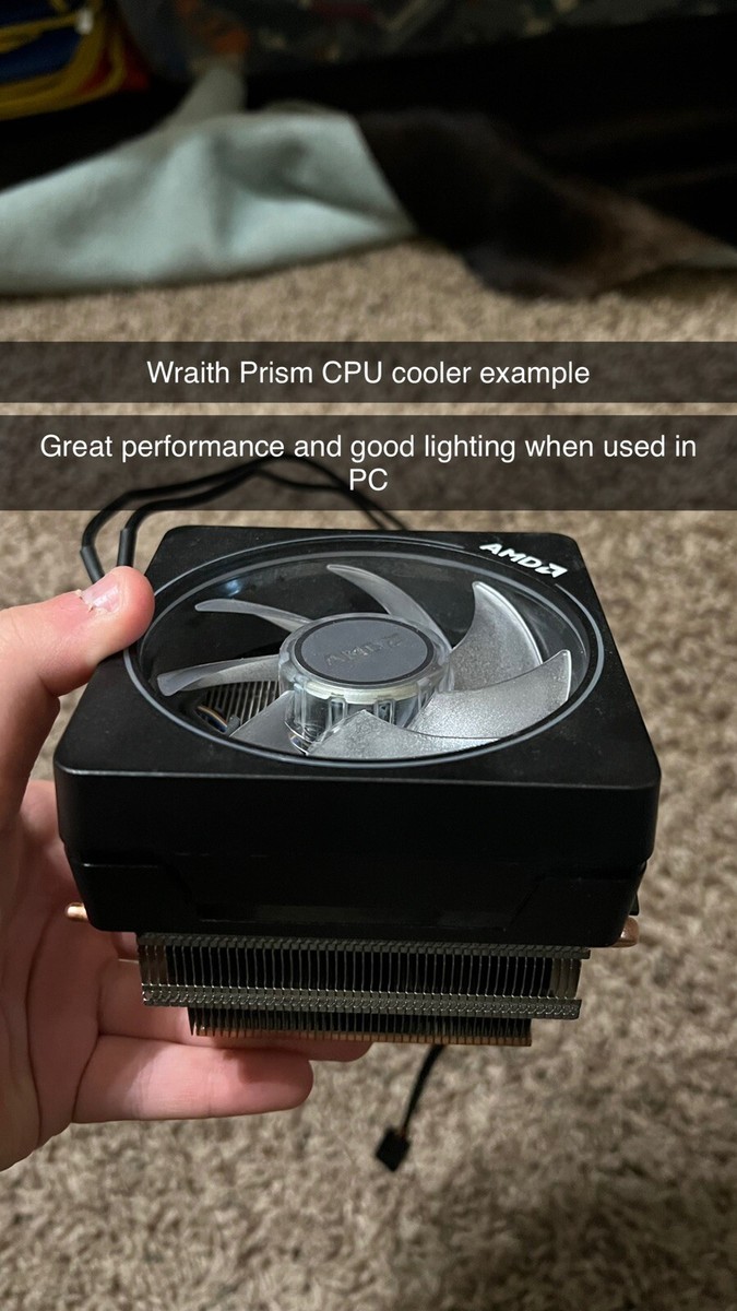 Ryzen 3700x wraith prism cooler official review 3700x
