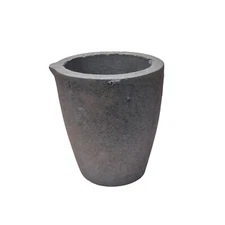 No 6 - 8 KG Clay Graphite Foundry Crucible Melting Furnace Refining Gold Silver