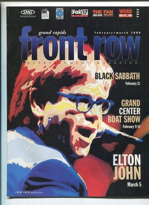 frontrow  Feb.-Mar. 1999 Black Sabbath Elton John    MBX92