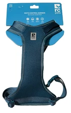 RC Pet Products Moto Control Dog Harness - Arctic Blue/Tennis, Size Medium, NEW