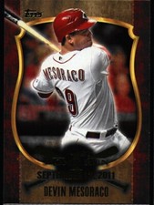 2015 Topps Update First Home Run Gold Devin Mesoraco #FHR-17