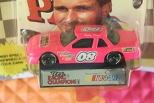 1992 Racing Champions Stock Car Collectors Card & Display Stand #08 Bobby Dotter