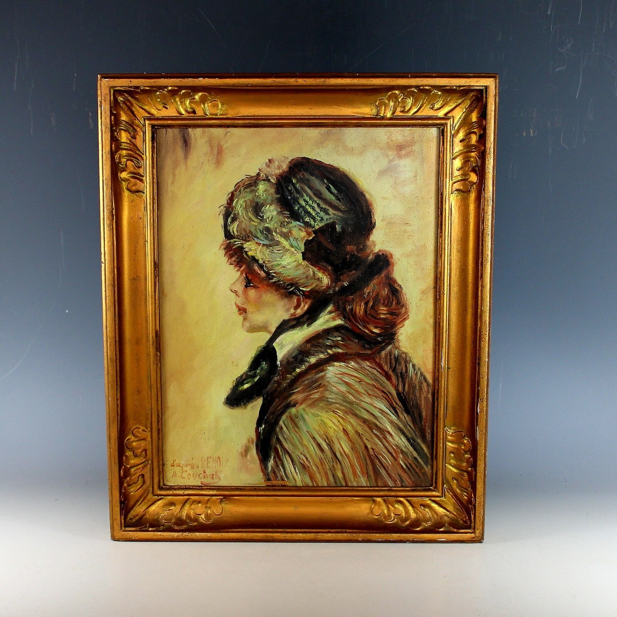 帽子の女 Woman with a Hat Renoir 作 帽子の女 Woman with a Hat Renoir 作