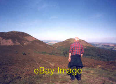 Photo 6x4 On Eildon Wester Hill Faughill Looking north to the much higher c2002