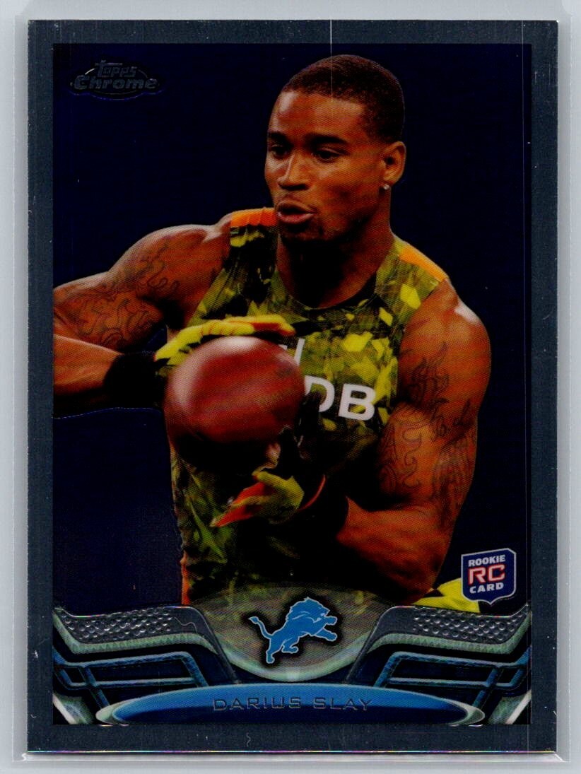 2013 Topps Chrome Darius Slay Rookie RC #167 Lions