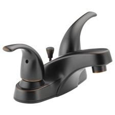 Peerless Oil Rubbed Bronze Two Handle Bathroom Faucet Model: P299628LF-OB-M New