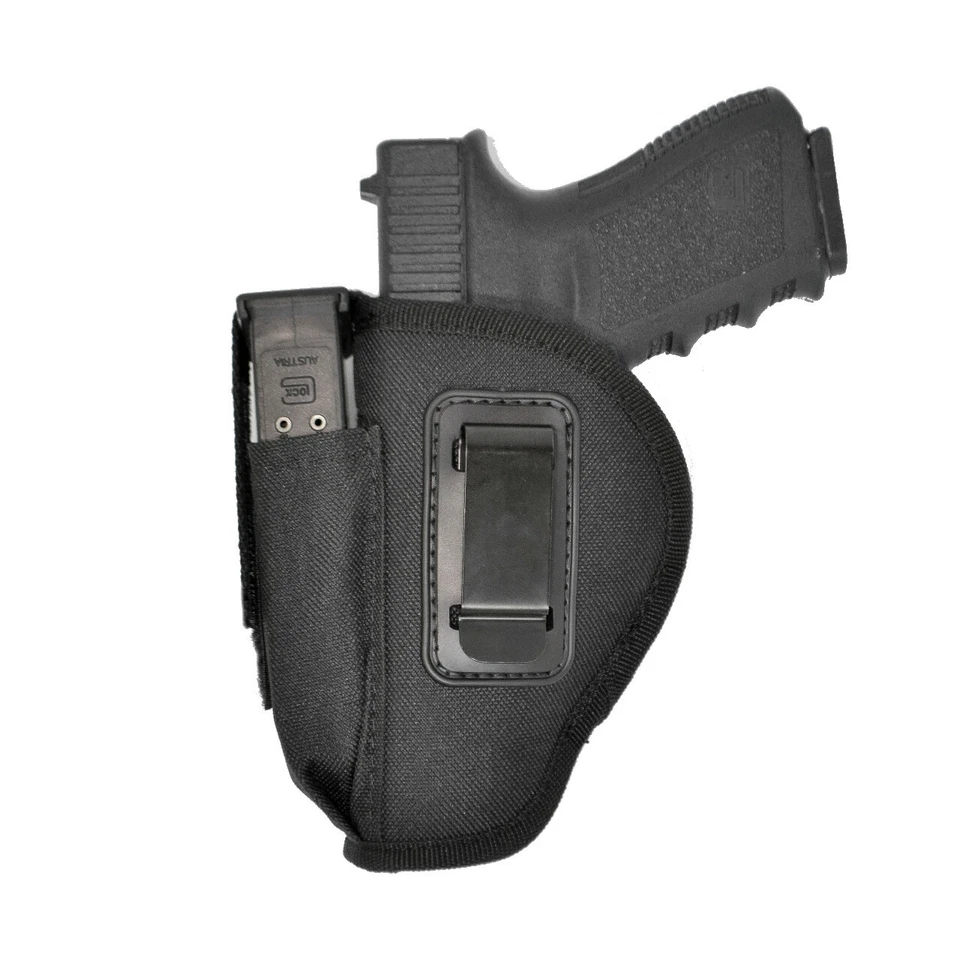 Tactical IWB Ambidextrous/Ambi Gun Holster w/ Magazine Pouch (Right/Left Handed) - Image 2 of 4