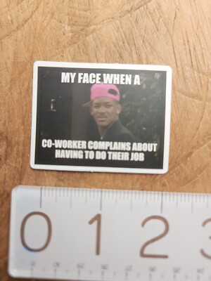 WILL SMITH Sticker Funny Sticker Funny Decal Meme Sticker Meme Decal Joke Comedy