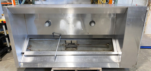 Hood/ CaptiveAire Stainless Steel Commercial Type 1/ (96"Wx"48Dx24"H)