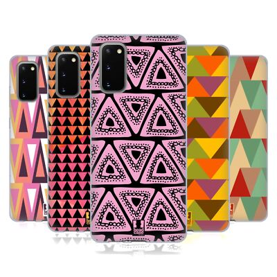 HEAD CASE DESIGNS DREIECKE SOFT GEL HANDYHÜLLE FÜR SAMSUNG HANDYS 1