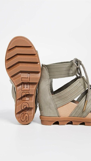 sorel wedges sandals