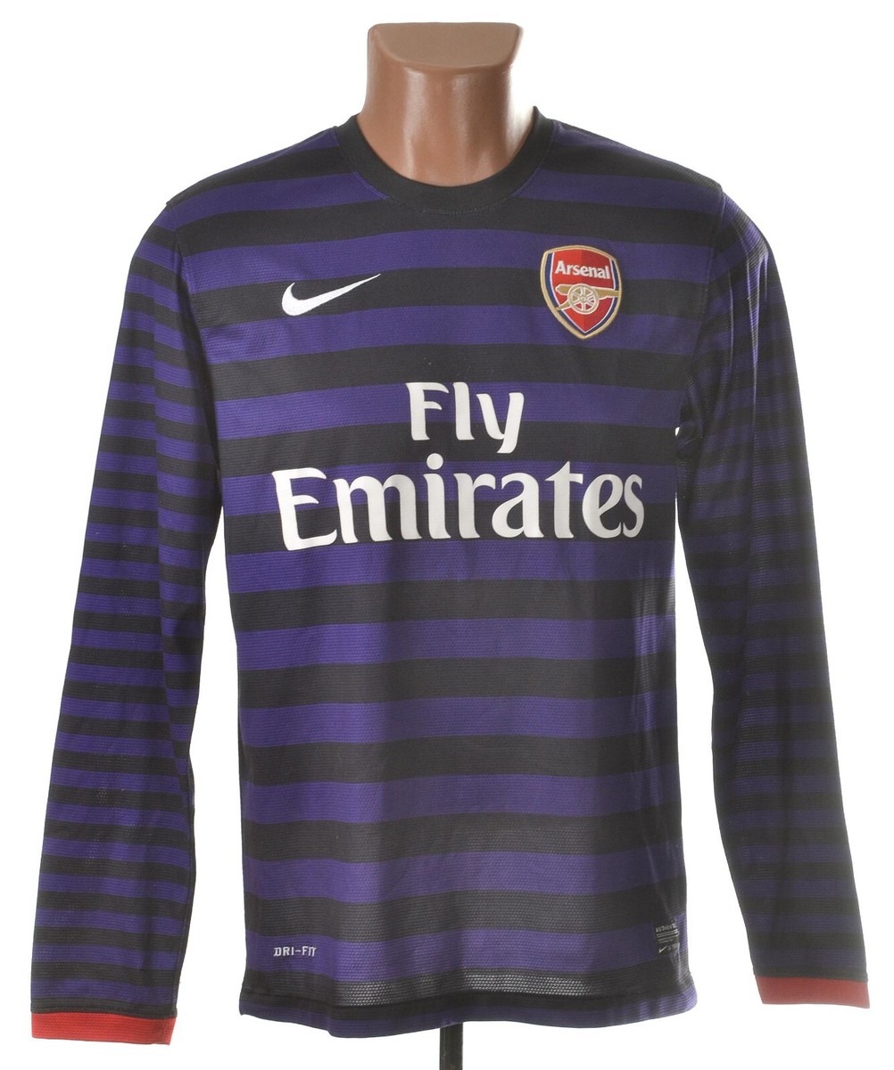 Arsenal　アーセナル　NIKE　レプリカユニフォーム2012/13シーズン ARSENAL LONDON 2012/2013 AWAY FOOTBALL SHIRT JERSEY NIKE S