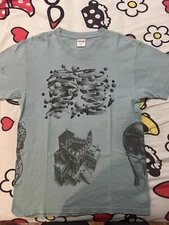 Authentic Supreme MC Escher Collage Tee Mens Size M Designer Trendy Streetwear