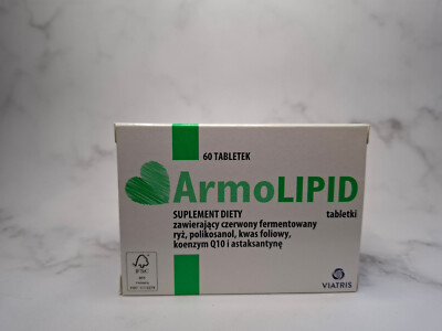 ArmoLIPID 2x60 Tablets Cholesterol Strong Heart Clean Veins LDL HDL