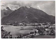 0116 LECCO COLICO - LAKE PHOTOGRAPHIC POSTCARD travelled 1951