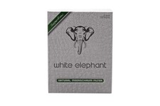 150 FILTRI PIPA E BOCCHINO IN SCHIUMA DI MARE SEPIOLITE WHITE ELEPHANT DA 9mm