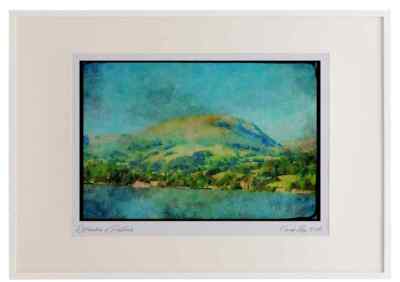 241069 Panorama North End Of Windermere, Lake District, England Watercolour Pic