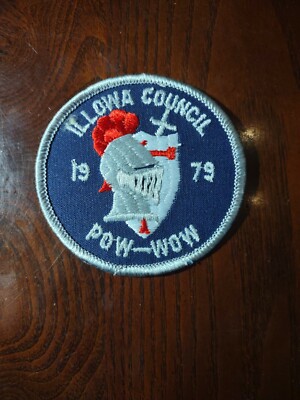 Illowa Council Pow-wow 1979 Boy Scouts Authentic Patch