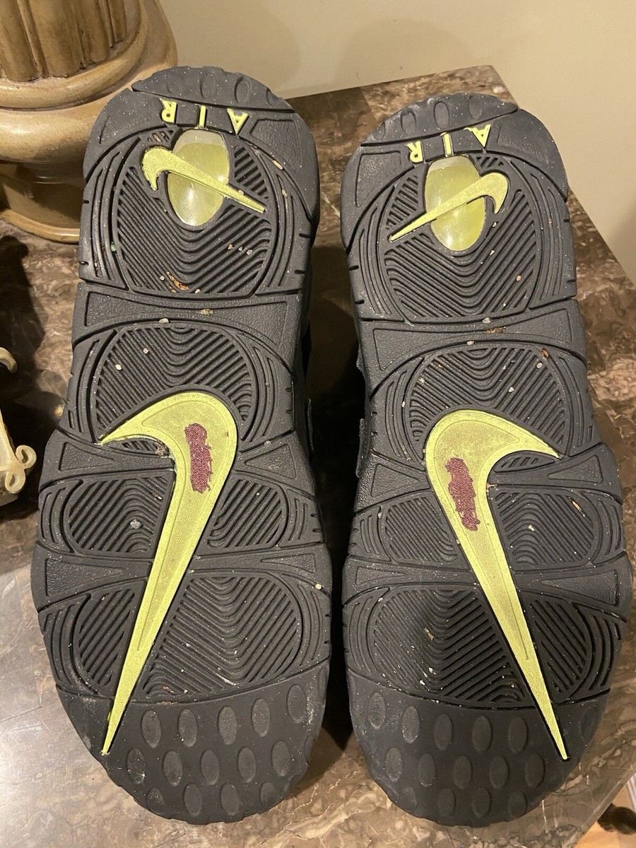 NIKE AIR MORE UPTEMPO SIZE 11.5 BLACK VOLT | eBay NIKE AIR MORE UPTEMPO SIZE 11.5 BLACK VOLT | eBay
