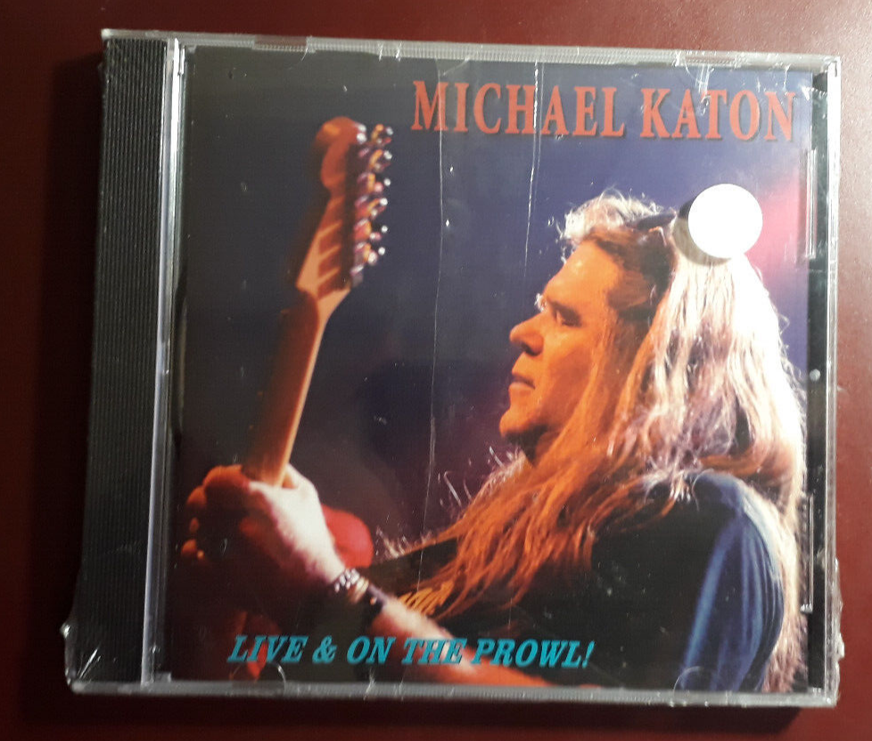MICHAEL KATON- LIVE & ON THE PROWL!* CD BRAND NEW SEALED NUOVO SIGILLATO