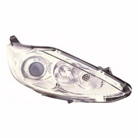 FüR Ford Fiesta Mk7 08-12 Scheinwerfer Lampen Chrom Links Fahrerseite O/S