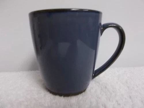 Sango Nova Blue White Interior Ceramic Coffee Tea Cup Mug