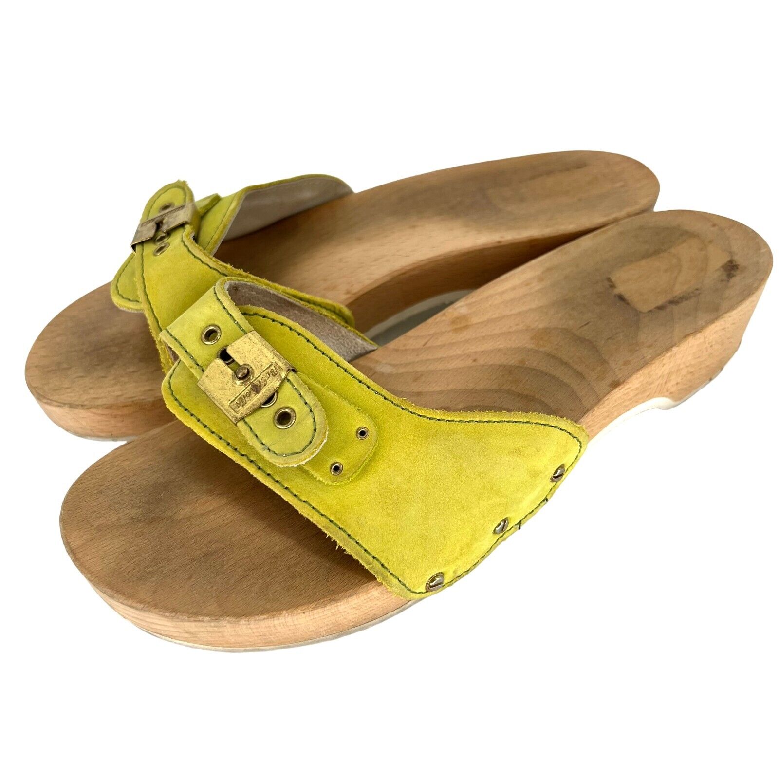 Dr Scholls Original Wood Sandals Womens Size 10 G… - image 1