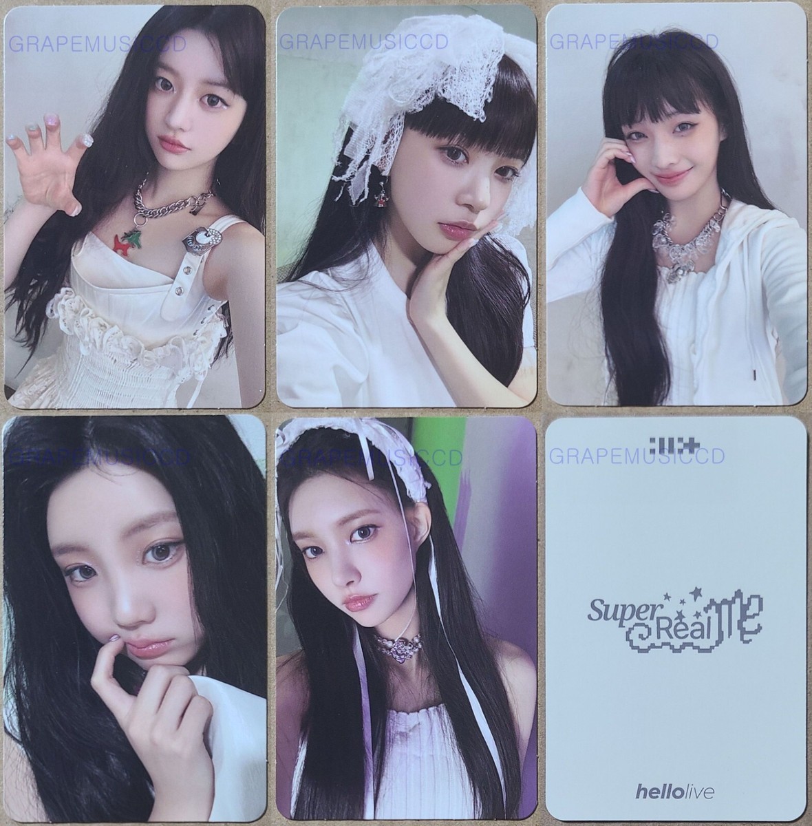 illit ミンジュ super real me hellolive トレカ ILLIT 1st Mini SUPER REAL ME OFFICIAL HELLOLIVE EVENT PHOTO CARD