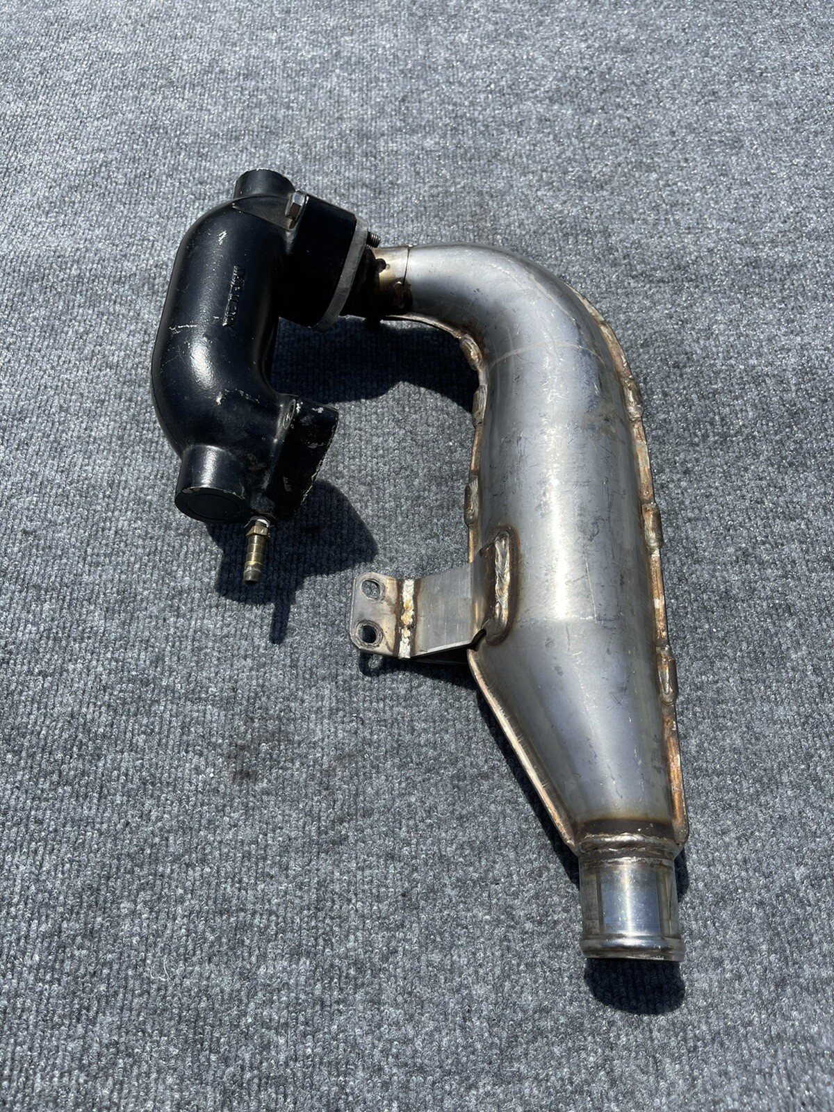 USED Kawasaki stand up jet ski sx js 440 550 exhaust pipe muffler OEM ...