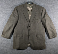 Chaps Ralph Lauren Mens 46R Vintage Made In Canada Wool Sport Coat Blazer Tweed