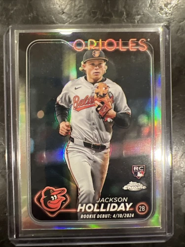2024 Topps Chrome Update Refractors #USC89 Jackson Holliday RC ROOKIE ORIOLES