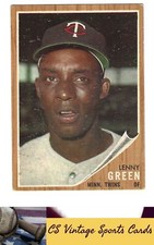 1962 Topps #84 Lenny Green