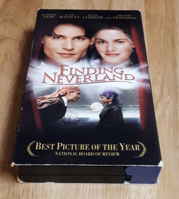 Finding Neverland VHS VCR Video Tape Movie Used  Kate Winslet Johnny Depp