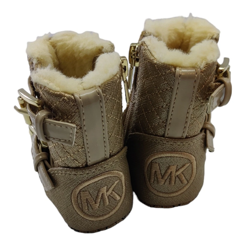 Botas Michael Kors Gold Baby Joan talla 1 nuevas sin etiquetas Foto 4 de 4